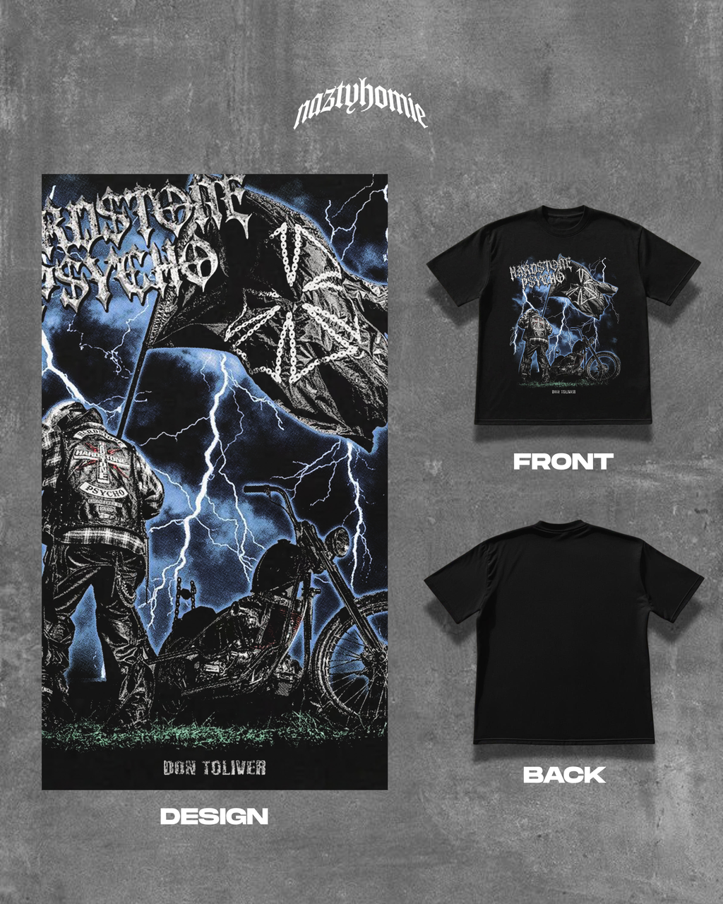 DON TOLIVER HARDSTONE PSYCHO TEE