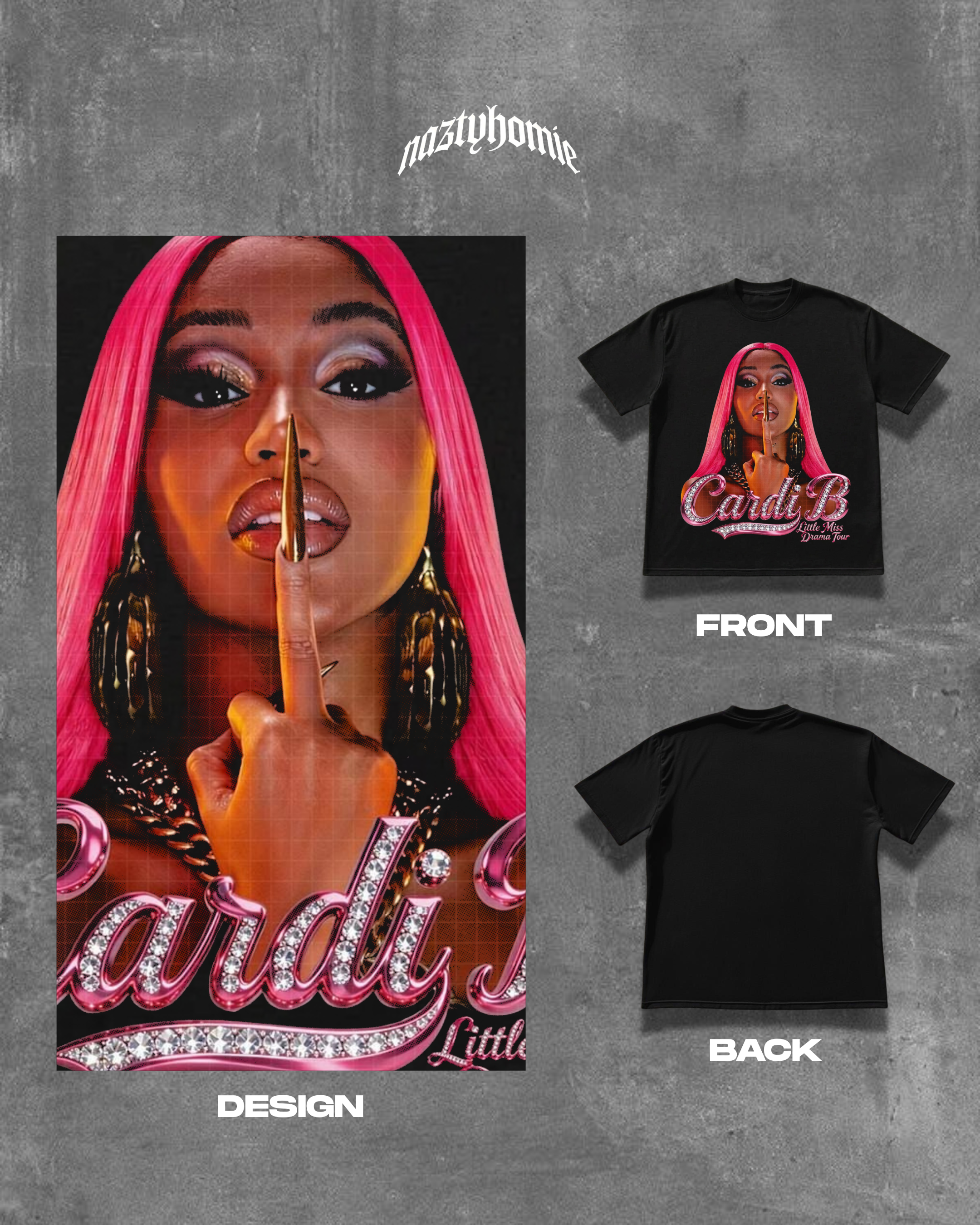 CARDI B TEE