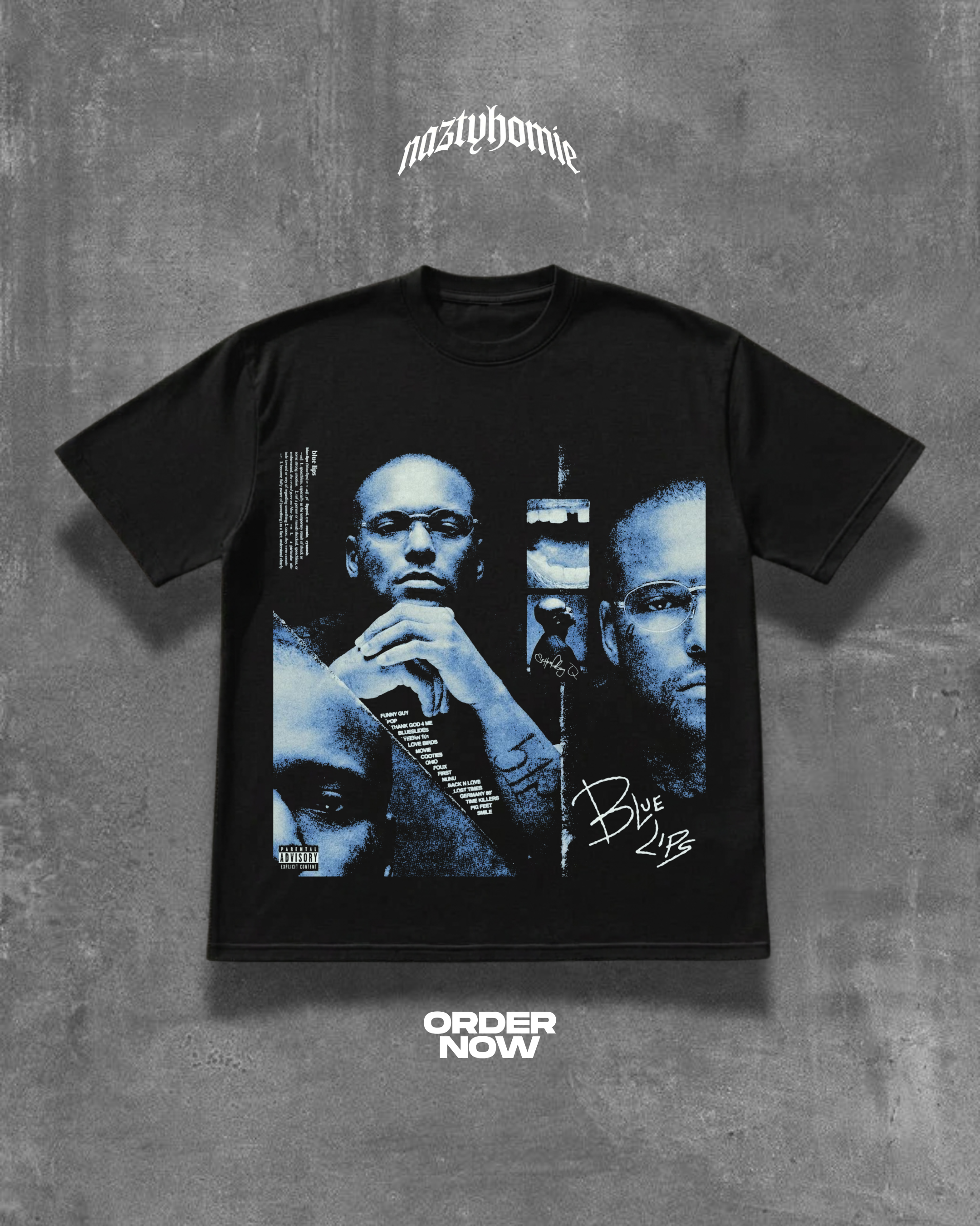 SCHOOLBOY Q BLUE LIPS TEE