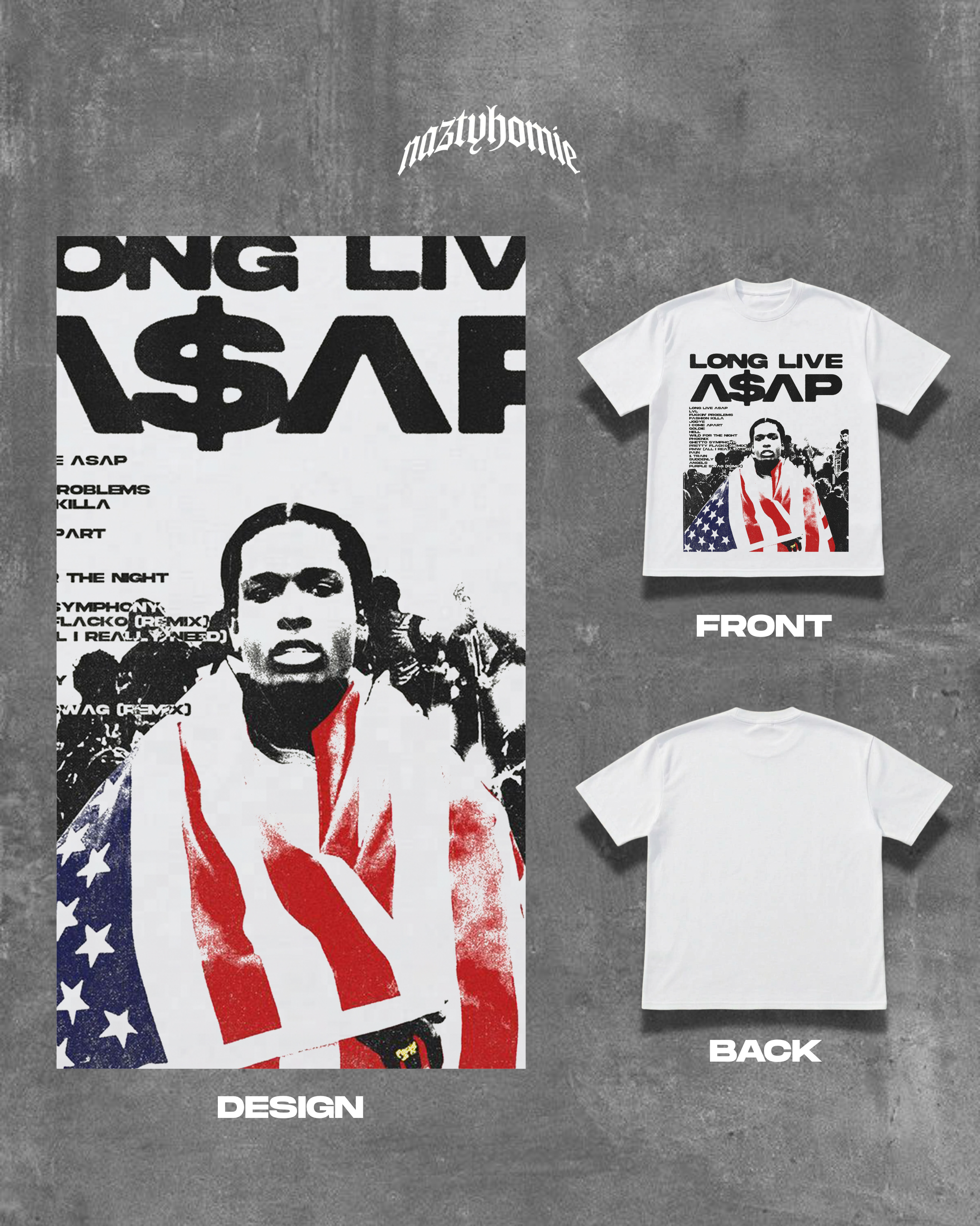 LONG LIVE A$AP TEE