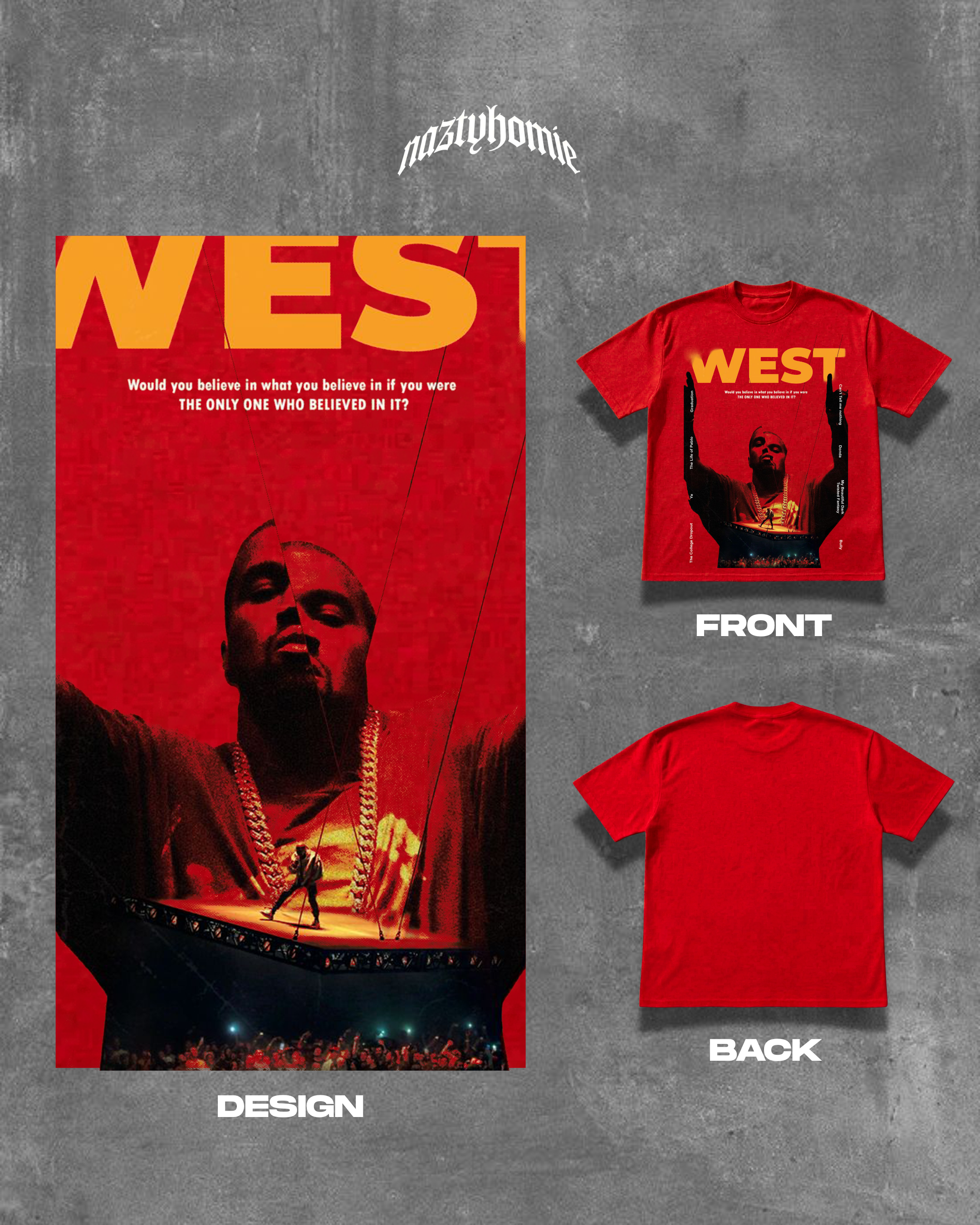KANYE WEST TEE