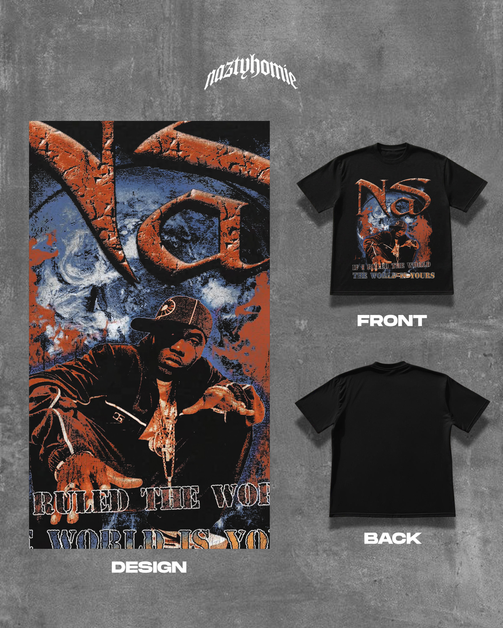 NASIR JONES TEE